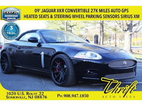 Ebony Black Jaguar XK XKR Convertible. Click to enlarge. Ebony Black Jaguar XK XKR Convertible. Click to enlarge.