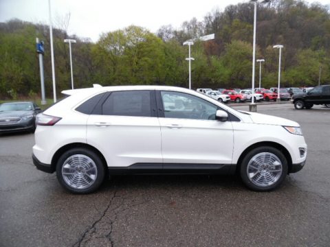 White Platinum Metallic Ford Edge Titanium AWD. Click to enlarge. White Platinum Metallic Ford Edge Titanium AWD. Click to enlarge.