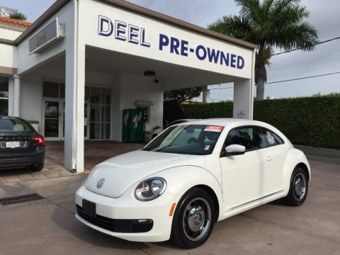 Candy White Volkswagen Beetle 2.5L.  Click to enlarge.