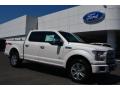 Front 3/4 View of 2015 Ford F150 Platinum SuperCrew 4x4 #1