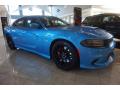 Front 3/4 View of 2015 Dodge Charger SRT Hellcat #4