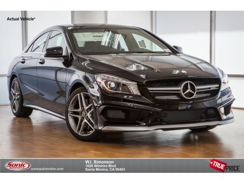 Night Black Mercedes-Benz CLA 250 4Matic.  Click to enlarge.