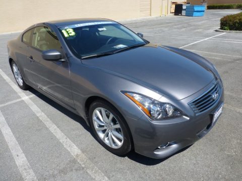 Graphite Shadow Infiniti G 37 Journey Coupe.  Click to enlarge.