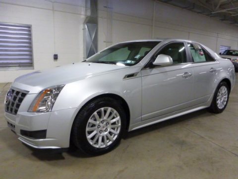 Radiant Silver Metallic Cadillac CTS 4 3.0 AWD Sedan.  Click to enlarge.