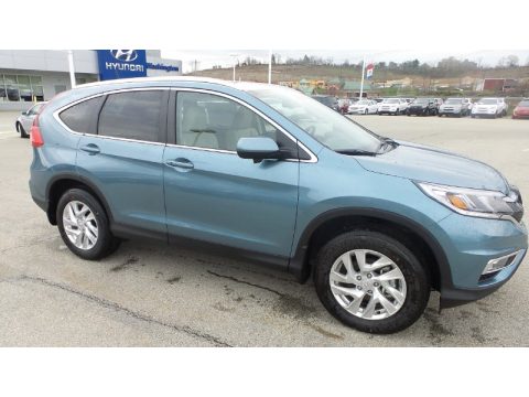 Mountain Air Metallic Honda CR-V EX-L AWD.  Click to enlarge.