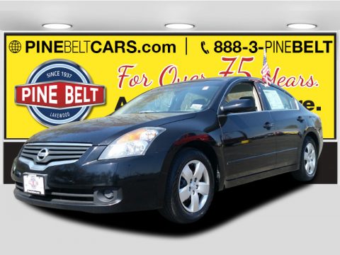 Super Black Nissan Altima 2.5 S.  Click to enlarge.