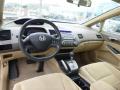  2008 Honda Civic Ivory Interior #10
