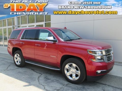 Crystal Red Tintcoat Chevrolet Tahoe LTZ 4WD.  Click to enlarge.