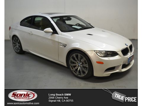 Mineral White Metallic BMW M3 Coupe.  Click to enlarge.