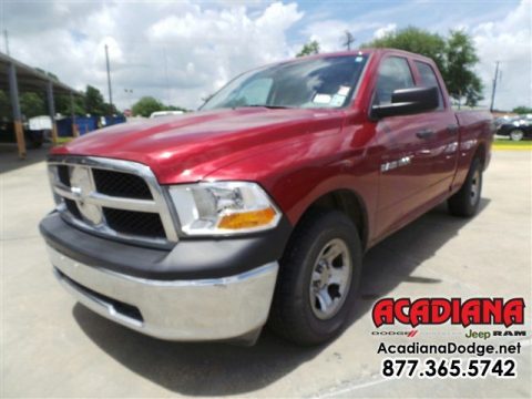 Deep Molten Red Pearl Dodge Ram 1500 ST Quad Cab.  Click to enlarge.