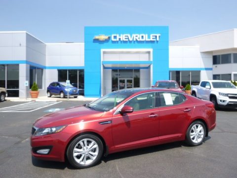 Remington Red Kia Optima EX.  Click to enlarge.