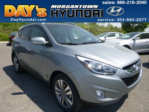 Graphite Gray Hyundai Tucson Limited AWD.  Click to enlarge.