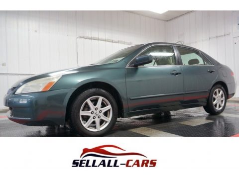 Deep Green Pearl Honda Accord EX V6 Sedan.  Click to enlarge.