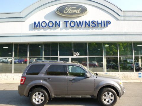 Sterling Gray Metallic Ford Escape Limited V6 4WD.  Click to enlarge.