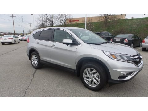 Alabaster Silver Metallic Honda CR-V EX AWD.  Click to enlarge.