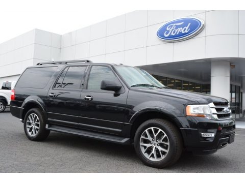 Tuxedo Black Metallic Ford Expedition EL XLT.  Click to enlarge.