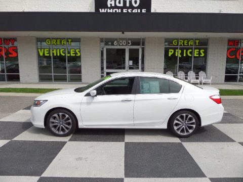 White Orchid Pearl Honda Accord Sport Sedan. Click to enlarge. White Orchid Pearl Honda Accord Sport Sedan. Click to enlarge.