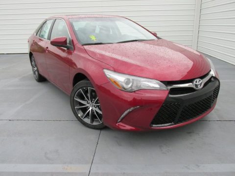 Ruby Flare Pearl Toyota Camry XSE.  Click to enlarge.