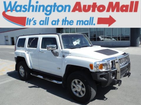 Birch White Hummer H3 .  Click to enlarge.