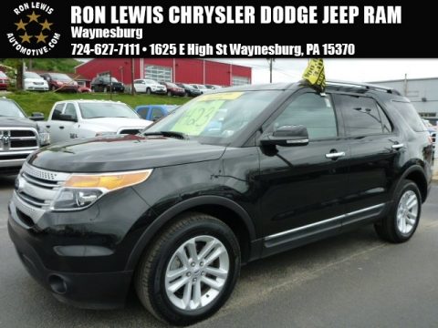 Tuxedo Black Metallic Ford Explorer XLT 4WD. Click to enlarge. Tuxedo Black Metallic Ford Explorer XLT 4WD. Click to enlarge.