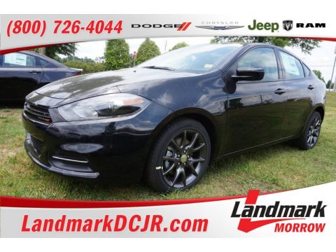 Pitch Black Dodge Dart SE.  Click to enlarge.