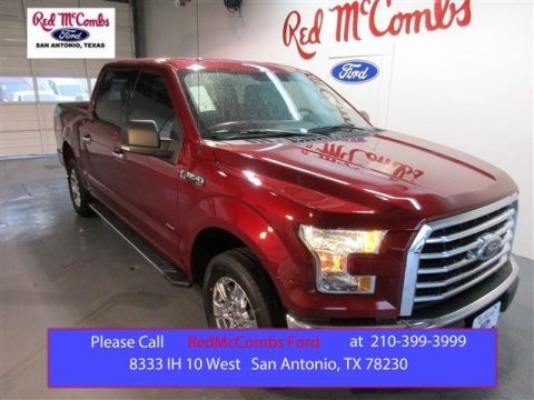Ruby Red Metallic Ford F150 XLT SuperCrew.  Click to enlarge.