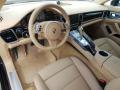  Luxor Beige Interior Porsche Panamera #12