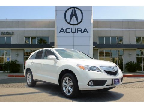 White Diamond Pearl Acura RDX Technology.  Click to enlarge.