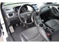  2013 Hyundai Elantra Black Interior #10