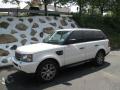 Front 3/4 View of 2009 Land Rover Range Rover Sport HSE #1