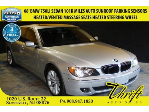 Titanium Silver Metallic BMW 7 Series 750Li Sedan. Click to enlarge. Titanium Silver Metallic BMW 7 Series 750Li Sedan. Click to enlarge.