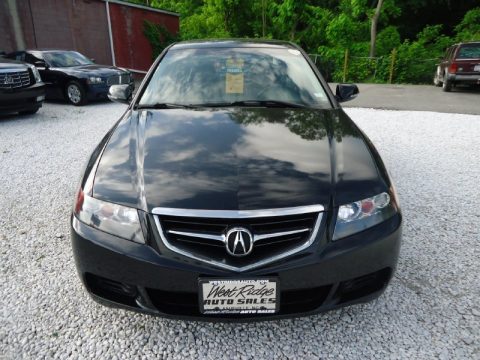 Nighthawk Black Pearl Acura TSX Sedan.  Click to enlarge.