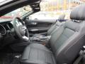 Front Seat of 2015 Ford Mustang GT Premium Convertible #13
