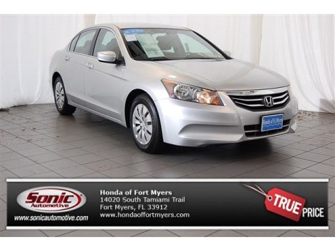 Alabaster Silver Metallic Honda Accord LX Sedan.  Click to enlarge.