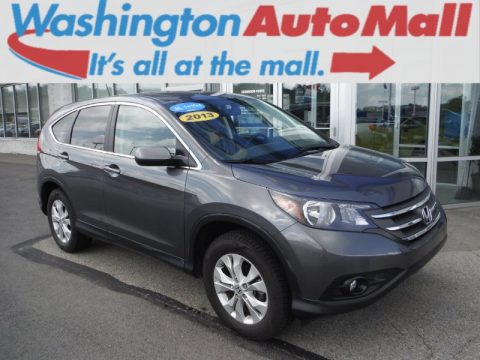Polished Metal Metallic Honda CR-V EX AWD.  Click to enlarge.