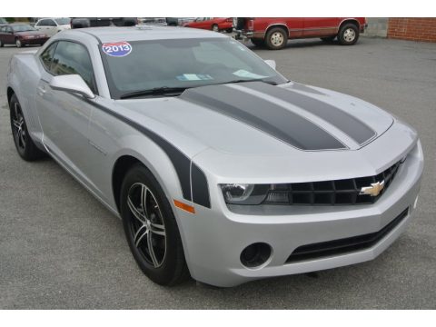 Silver Ice Metallic Chevrolet Camaro LS Coupe.  Click to enlarge.