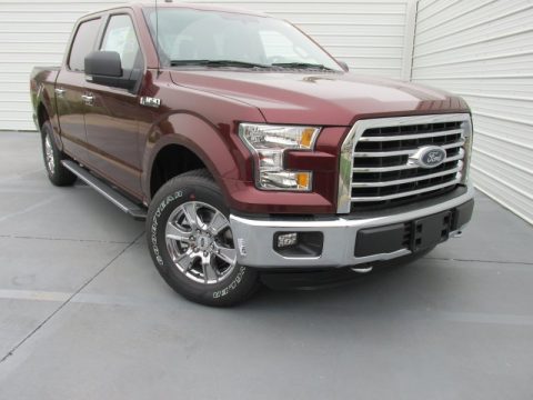 Bronze Fire Metallic Ford F150 XLT SuperCrew 4x4.  Click to enlarge.