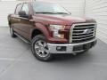 Front 3/4 View of 2015 Ford F150 XLT SuperCrew 4x4 #2