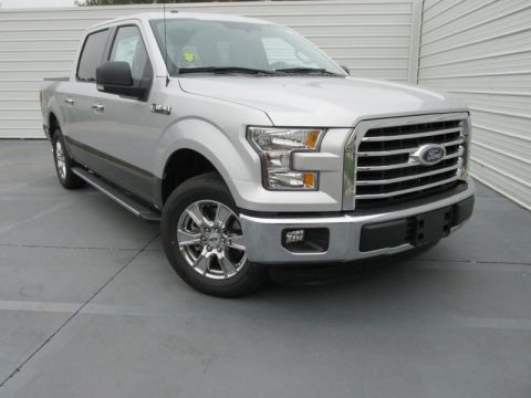 Ingot Silver Metallic Ford F150 XLT SuperCrew.  Click to enlarge.