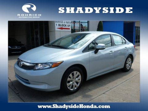 Cool Mist Metallic Honda Civic LX Sedan.  Click to enlarge.