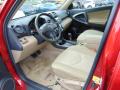  2011 Toyota RAV4 Sand Beige Interior #14