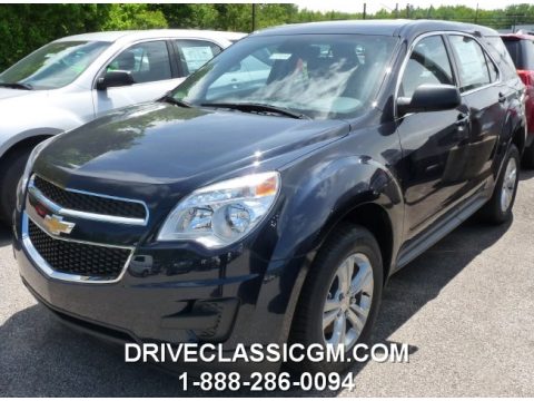 Blue Velvet Metallic Chevrolet Equinox LS.  Click to enlarge.