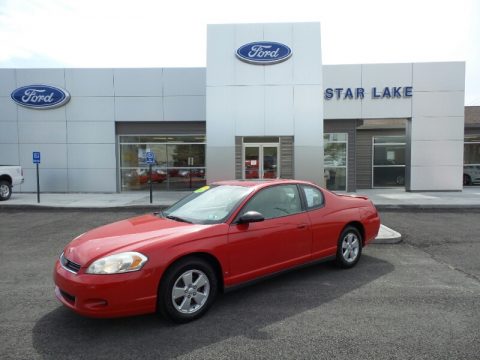 Sport Red Metallic Chevrolet Monte Carlo LT.  Click to enlarge.