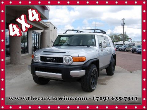 Titanium Metallic Toyota FJ Cruiser 4WD.  Click to enlarge.