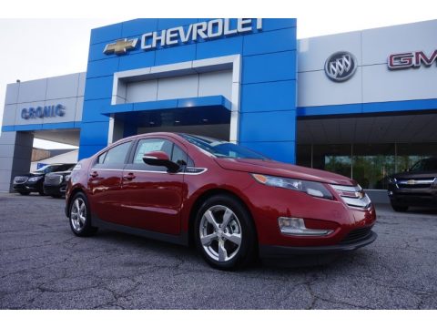 Crystal Red Tintcoat Chevrolet Volt .  Click to enlarge.