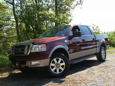 Dark Copper Metallic Ford F150 King Ranch SuperCrew 4x4.  Click to enlarge.