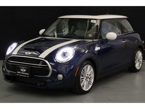 Deep Blue Metallic Mini Cooper S Hardtop 2 Door.  Click to enlarge.