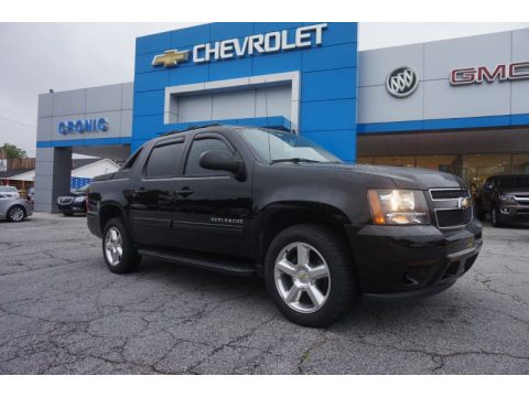 Black Chevrolet Avalanche LS.  Click to enlarge.