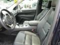  2011 Jeep Grand Cherokee Black Interior #8