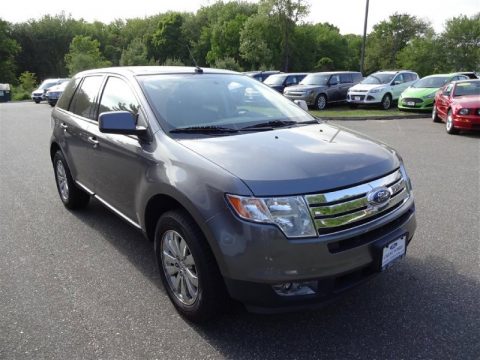 Sterling Grey Metallic Ford Edge SEL AWD.  Click to enlarge.